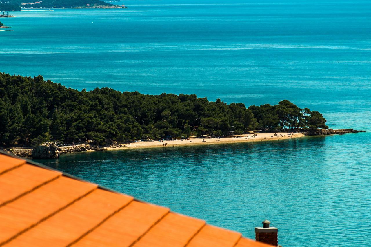 Seaview Apartment Slavica Brela Exterior foto